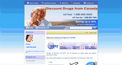 Desktop Screenshot of discountdrugsfromcanada.com